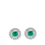 Orla Lab Grown Diamond/Created Gemstone Earrings, thumbnail 5 of 12