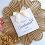 Graduation Bow Card, Handmade Bow Proposal Card, Congratulations Graduation Card, thumbnail 2 of 5