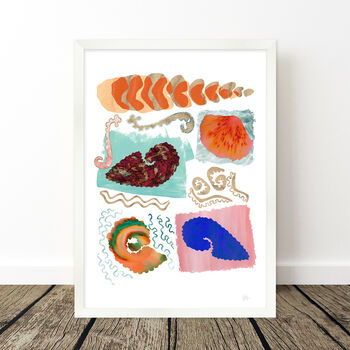Sea Shells Abstract Print, 5 of 8