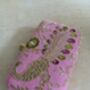 Peacock Pink Clutch Bag, thumbnail 6 of 10