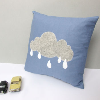 Rain Cloud Nursery Cushion, 2 of 7