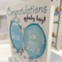 Personalised Balloons Baby Twins New Parents Card, thumbnail 3 of 10