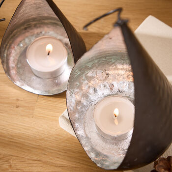 Hanging Tea Light Candle Holders, 4 of 9