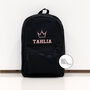 Personalised Name And Design Unisex Mini Backpack, thumbnail 2 of 12