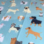Dog Illustrations Colourful Kitchen Tea Towel, thumbnail 6 of 6