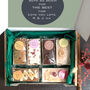 Personalised Any Text Six Mini Loaf Cakes Gift Box, thumbnail 3 of 6