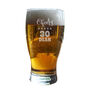 Personalised 30th Birthday Gift Pint Glass, thumbnail 12 of 12