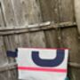 No3 Small Upcycled Versatile Sailcloth Pouch, thumbnail 6 of 8