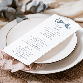 Wedding Menu Cards, 3 of 6