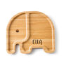 Personalised Elephant Bamboo Plate, thumbnail 4 of 4