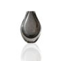 Murano Glass Vase With Charcoal Teardrop Core, thumbnail 1 of 2