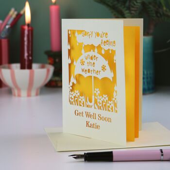 Personalised Get Well Soon Card, 6 of 6
