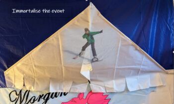 Custom Printed Delta Kite, 7 of 10