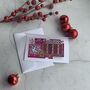 Merry Christmas Scratch Card Holder With Envelope, thumbnail 2 of 3