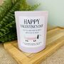 Personalised Funny Dachshund Valentines Candle Gift, thumbnail 2 of 12