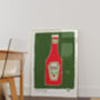 Ketchup Hand Painted Art Print, thumbnail 1 of 6