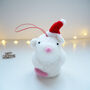 Mouse Christmas Tree Decoration, thumbnail 7 of 10