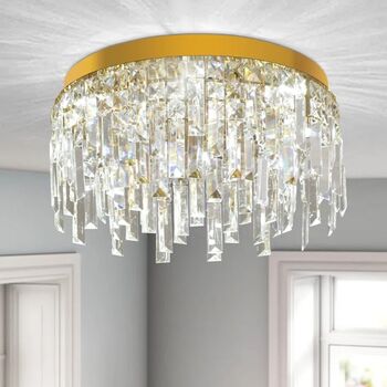 One Light Crystal LED Chandelier, 3 of 12