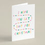'I Hope You Get Shit For Christmas' Card, thumbnail 4 of 5