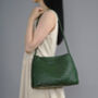 Hand Weaving Vegan Leather Shoulder Bag, thumbnail 4 of 12