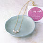 30th Birthday Pearl Necklace, thumbnail 3 of 6