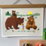 Family Bear Print, thumbnail 1 of 12