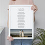 For My Wife Personalised Photo Poem Print, thumbnail 5 of 8