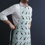 Organic Liver And White Springer Spaniel Tea Towel – A Delightful Gift For Dog Lovers, thumbnail 2 of 11