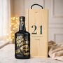 Personalised 21st Birthday Rum Gift Set With Custom Lid, thumbnail 4 of 11