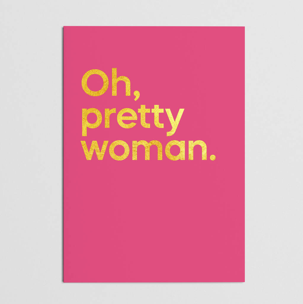 'oh Pretty Woman' Playable Song Card By Say It With Songs ...