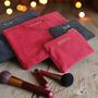 Personalised Velvet Sustainable Make Up Bag, thumbnail 11 of 12