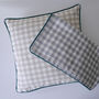 Personalised Plaid Pattern Cushion, thumbnail 6 of 10