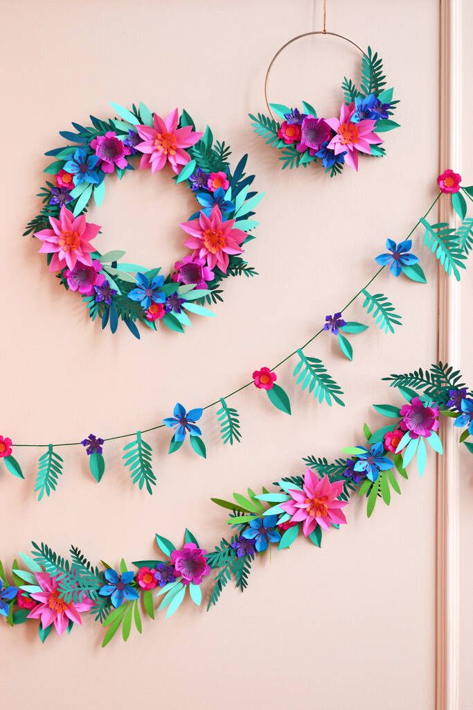 Delicate Christmas Garland Craft Kit By May Contain Glitter