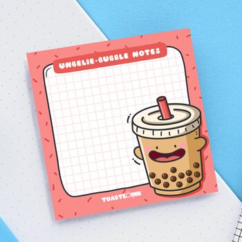 Bubble Tea Sticky Notes | Cute Stationery, 4 of 5