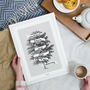 Personalised Vintage Drawing Family Tree, thumbnail 1 of 2