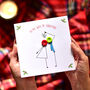 'To My Wife At Christmas' Button Card, thumbnail 2 of 5
