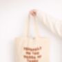 Probably On The Verge Of Tears | Tote Bag, thumbnail 1 of 3