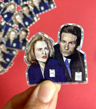 The X Files Holographic Sticker, 4 of 5