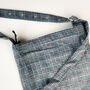 Adjustable Strap Mixed Wool Tartan Crossbody Bag, thumbnail 1 of 5