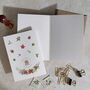 Watercolour Christmas Card Set Of Six, thumbnail 4 of 5
