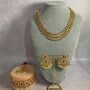 Indian Kundan Jewellery Set Emerald And Ruby, thumbnail 1 of 4