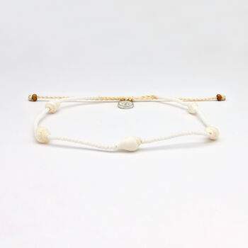 Giada Rahayu Shell Beaded Surf Anklet, 4 of 6