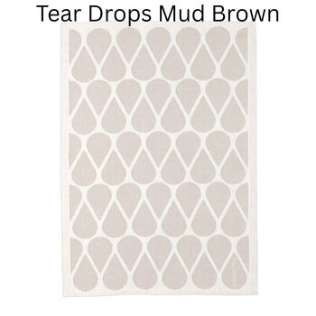 High Quality Organic Cotton And Linen Kitchen Tea Towel, 5 of 10
