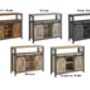 Sideboard Cabinet Storage Cupboard With Sliding Doors, thumbnail 10 of 10