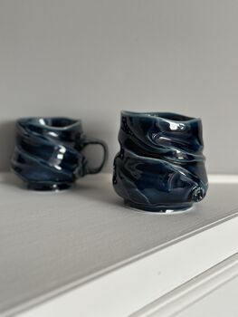 Handmade Porcelain Cup And Tumbler Set, 3 of 4