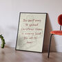 Personalised Movie Quote Print – Custom Film Lines Poster, thumbnail 6 of 10