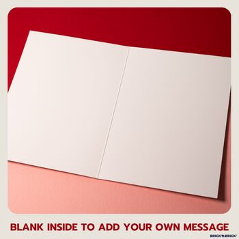 Lego® Brick Valentine's Card With Removable Heart Keepsake, 6 of 12