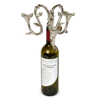 Three Candle Bottle Candelabra, 2 of 2