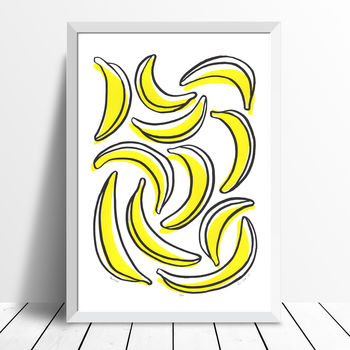 Bananas Limited Edition Print Framing Available, 2 of 6