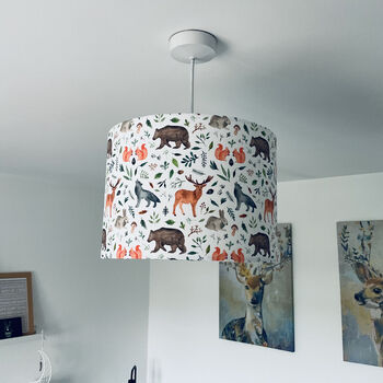 Forest Animals Lampshade, 3 of 3